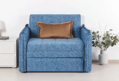 Кресло-кровать Виола (850) ТД 235 Аляска деним (тёмно-синий)