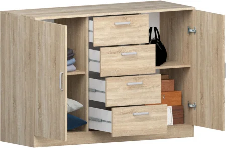 Комод Лотос 2.08 дуб сонома