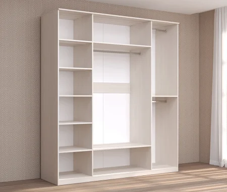 Спальня Кэт-4 набор 7 бодега/caiman белый