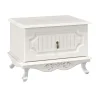 Тумба прикроватная Кантри 06.70 вудлайн кремовый/сандал белый
