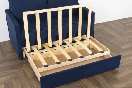 Диван Куба 1200 темно-синий (велюр Confetti №13)