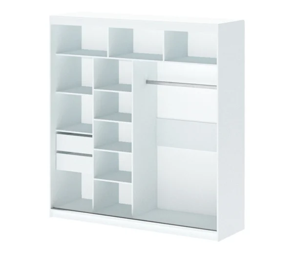 Шкаф-купе 2,0 арт. 007 белый