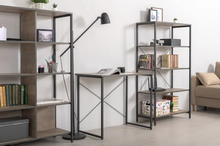 Стеллаж Трувор 13.151.01 дуб гранж песочный/интра