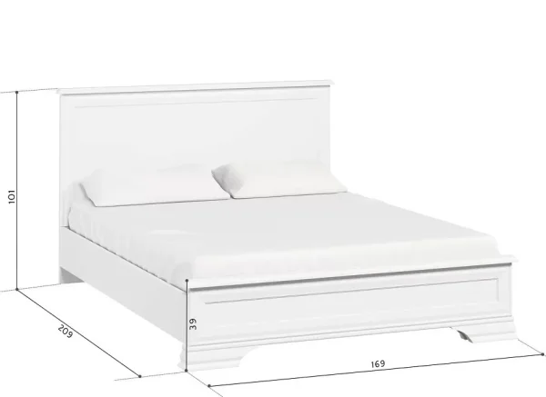 Кровать Кентаки LOZ 160x200 белый Кровать Кентаки LOZ 160x200 белый