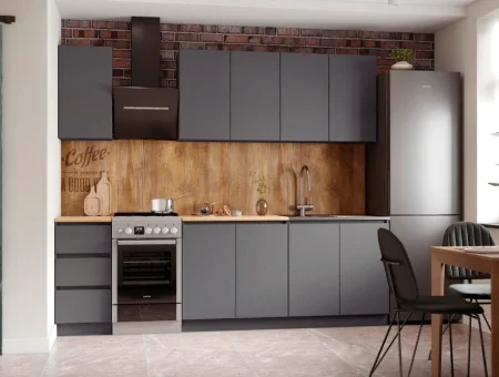 Кухонный гарнитур Мори 2,0 графит