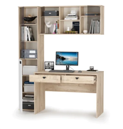 Модульная серия Бостон дуб эндгрейн элегантныйй/милк рикамо софт