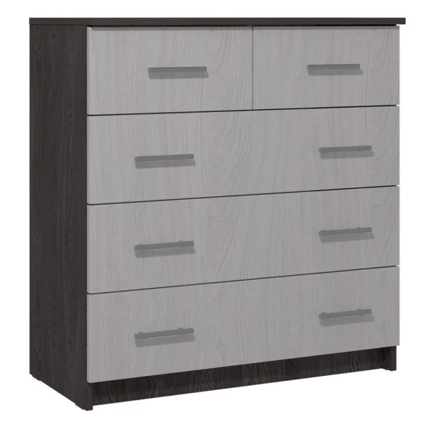 Комод-8 ясень анкор темный/ясень анкор светлый Комод-8 ясень анкор темный/ясень анкор светлый