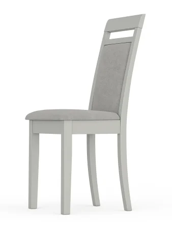 Стул Гольф-12 серый, ткань велюр серый 63