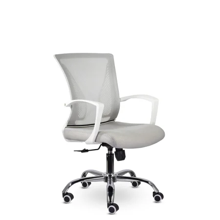 Кресло СН-800 Энжел белый хром серебристый