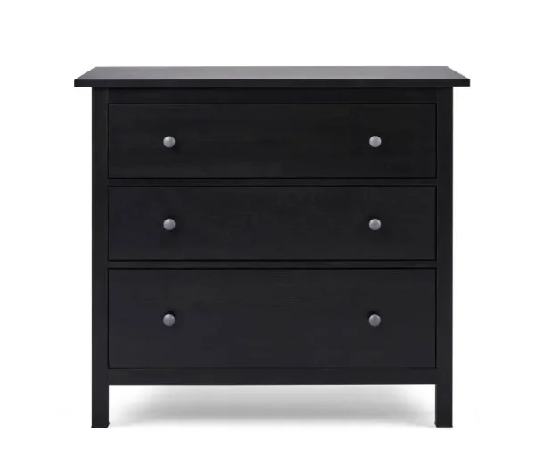 Комод 3 ящика Кымор черный Комод 3 ящика Кымор черный