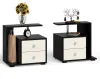 Тумба прикроватная Камелия венге/дуб лоредо (2 шт.) Тумба прикроватная Камелия венге/дуб лоредо (2 шт.)