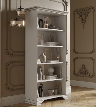 Стеллаж открытый пять полок Кентаки REG/90 белый