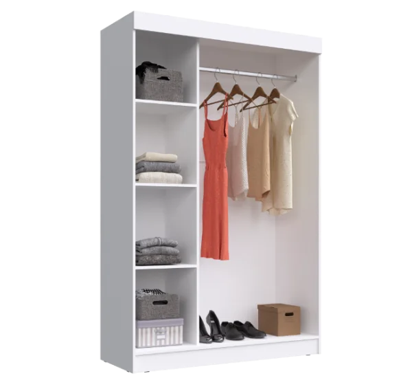 Шкаф-купе Бася белый