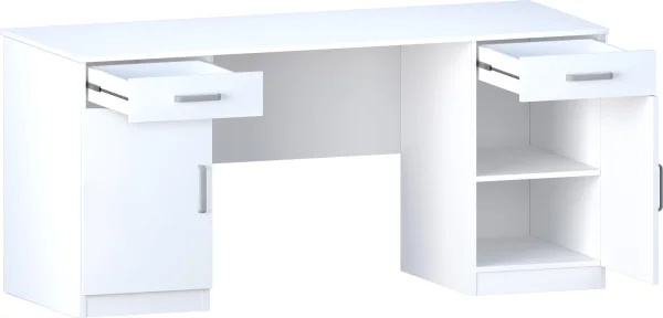 Стол компьютерный 10.011 белый