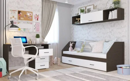 Кровать Ненси 800/2 ящика венге/белый глянец