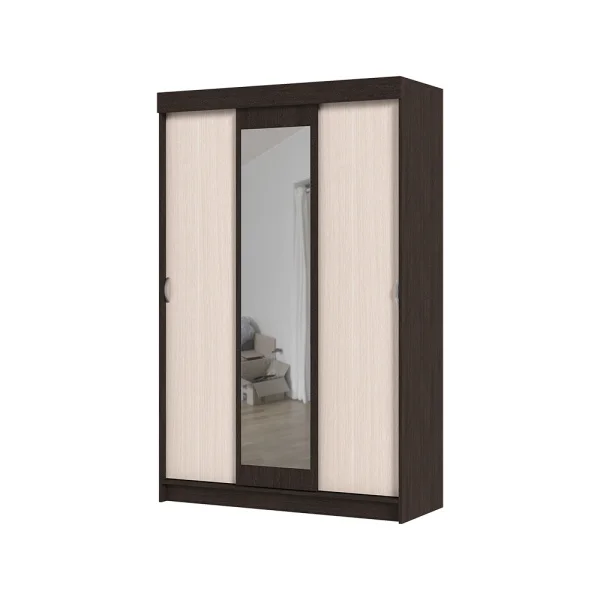 Шкаф-купе Андрей-4М венге/дуб белфорт