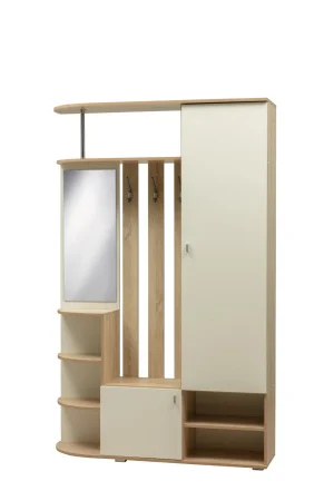 Прихожая Кармен-7 дуб сонома/белый