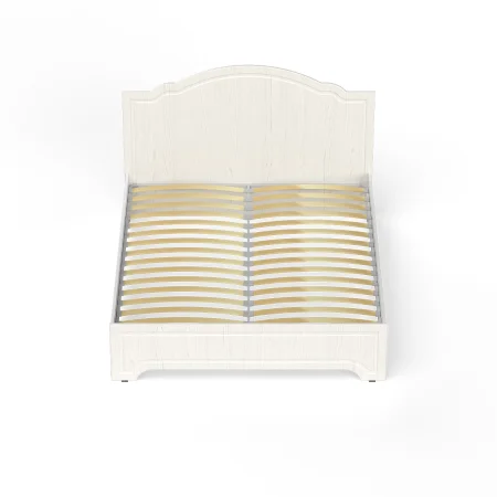 Кровать Ливерпуль 11.08 ясень ваниль/белый