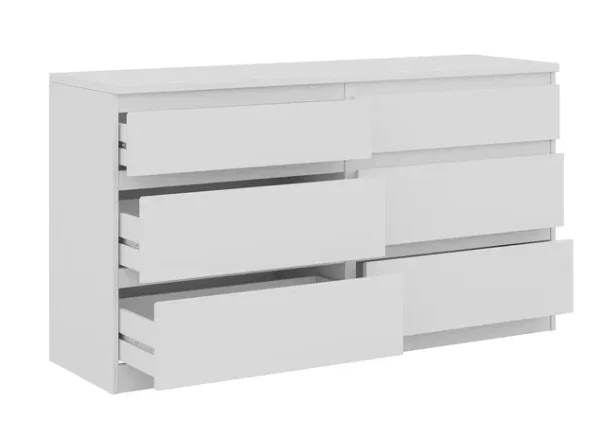 Комод Кастор 6 ящиков белый Комод Кастор 6 ящиков белый