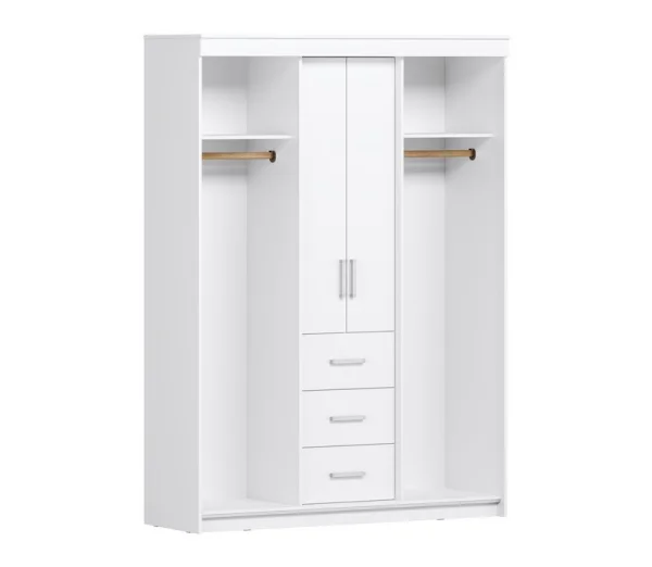 Шкаф-купе Комфорт-6М белый