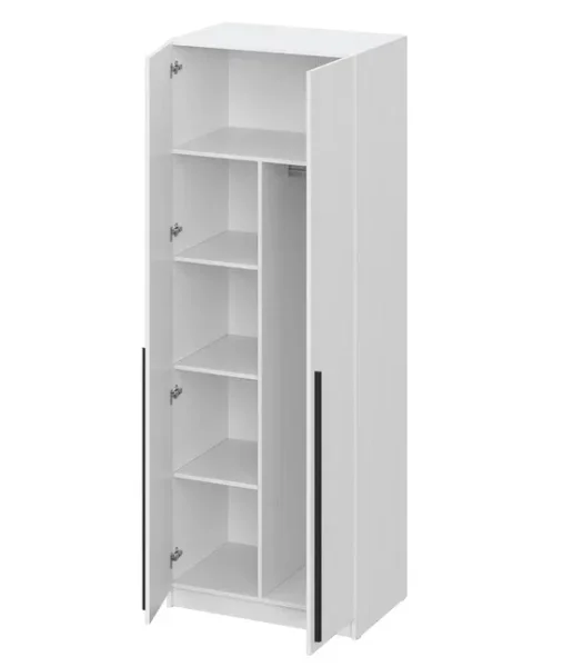 Шкаф распашной Берген ШК-800 белое дерево