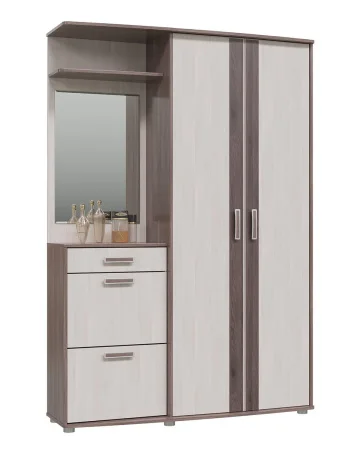 Прихожая Медея mini 2-3310 бодега тёмный/бодега светлый