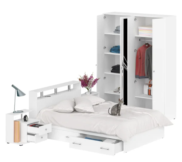 Спальня Камелия белый Спальня Камелия белый