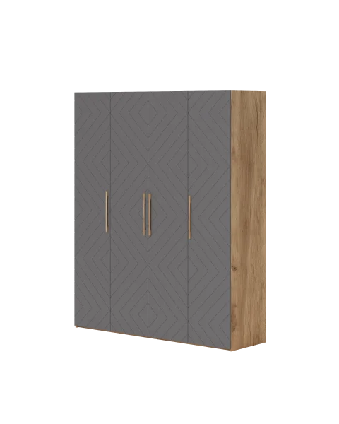 Шкаф Ньерд 1800 дуб вотан/черника