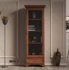 Шкаф-витрина Кентаки REG1W1S каштан