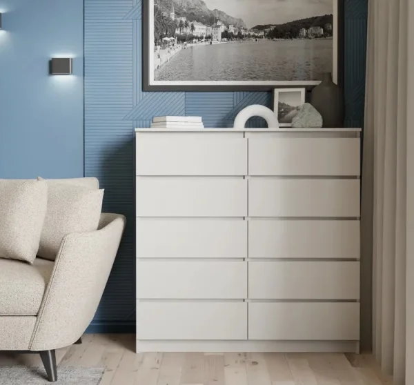 Комод Мори МК 1200.10 сатин Комод Мори МК 1200.10 сатин