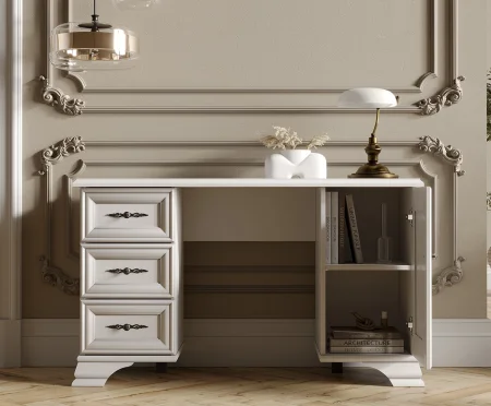 Стол туалетный Кентаки TOL белый