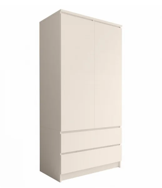 Шкаф распашной с антресолью Мори МШ 900.1+МА 900.1 сатин