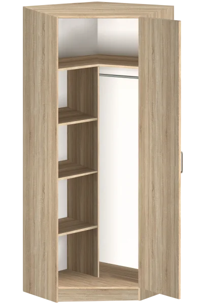 Шкаф угловой для одежды Лотос 8.05 дуб сонома Шкаф угловой для одежды Лотос 8.05 дуб сонома