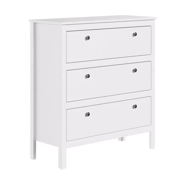 Комод Ева (Хельга) KOM3S белый Комод Ева (Хельга) KOM3S белый