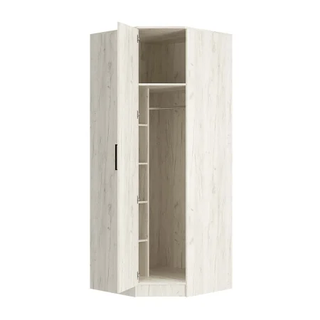 Шкаф угловой Фиеста дуб крафт белый