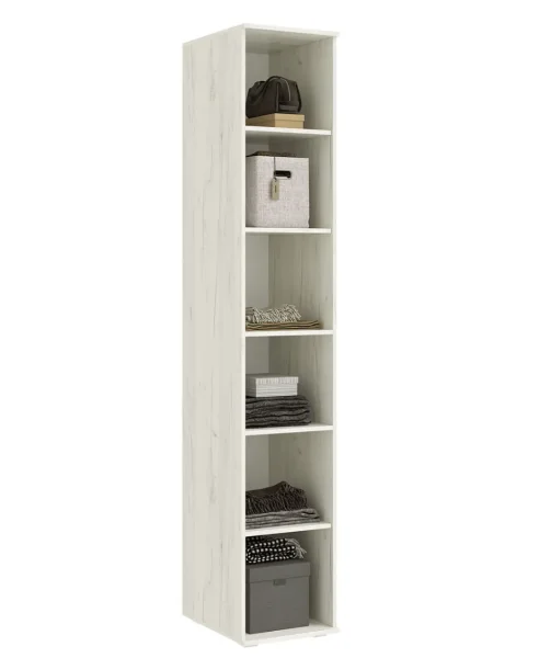 Пенал Фиеста New графит/дуб крафт белый