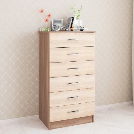 Комод Катрин-4 ясень шимо/дуб сонома