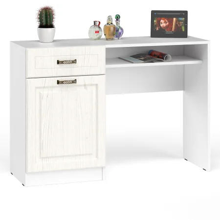 Стол туалетный Ливерпуль 12.46 ясень ваниль/белый