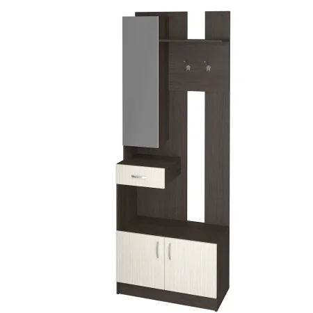 Вешалка ВШ-1 Вега венге/дуб белфорд