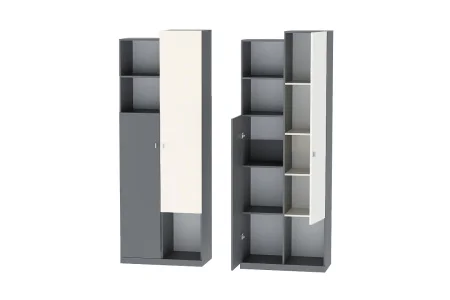 Молодежная Клео графит/миндаль/океан