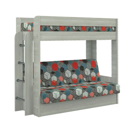 Диван-кровать двухъярусная ясень шимо светлый GEOMETRY SLATE Диван-кровать двухъярусная ясень шимо светлый GEOMETRY SLATE