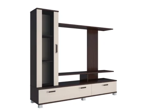 Стенка Соло-6 венге/дуб молочный