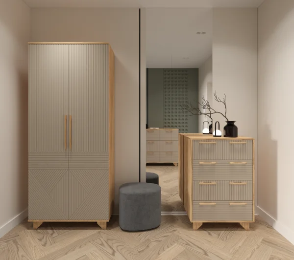 Комод Ньерд 700.5 дуб вотан/ива пепельная Комод Ньерд 700.5 дуб вотан/ива пепельная