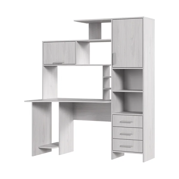 Стол компьютерный №6 ясень анкор светлый