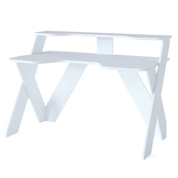 Компьютерный стол Кст-118 белый