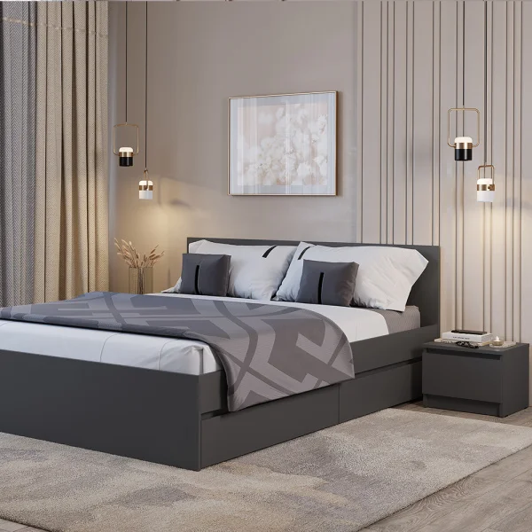 Тумба прикроватная Симпл ТБ-11 графит Тумба прикроватная Симпл ТБ-11 графит