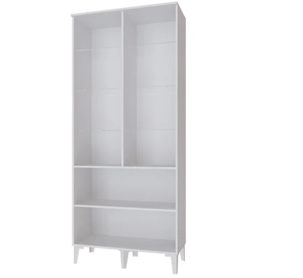 Шкаф-витрина Толедо ТШ-3 белый