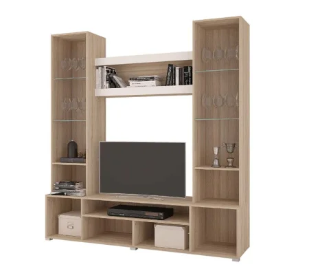 Гостиная Анталия-2 дуб сонома/графит софт