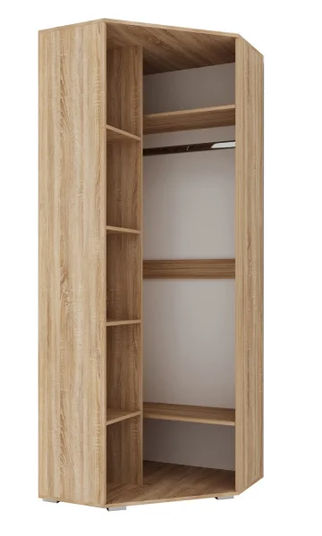 Шкаф угловой Италия ШУ-800 дуб сонома/белый глянец Шкаф угловой Италия ШУ-800 дуб сонома/белый глянец