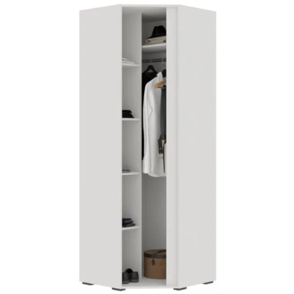 Шкаф угловой Хелен ШК-04 белый Шкаф угловой Хелен ШК-04 белый